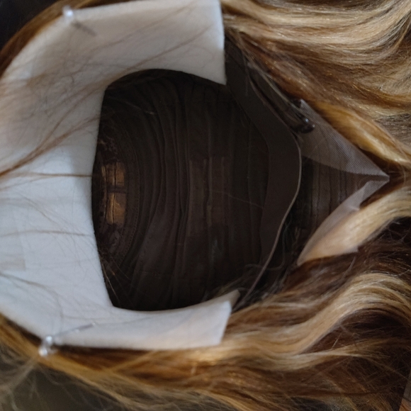 Brown and Blonde Women's Hair Wig - Picture 7 of 7